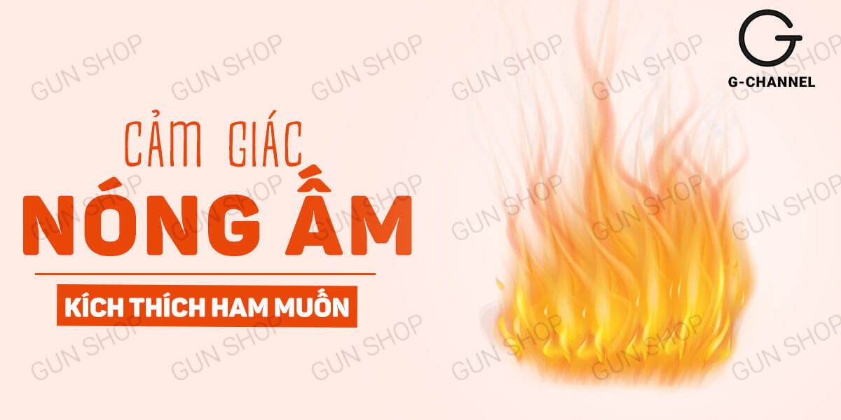 Gel bôi trơn Lexy Warming ấm nóng tăng cảm giác yêu