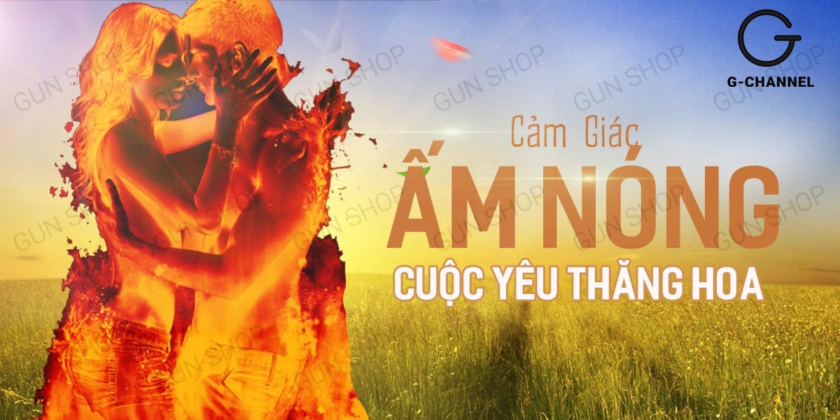 Gel bôi trơn Shell Sunshine nóng ấm 100ml cấp ẩm tự nhiên tăng khoái cảm nhanh