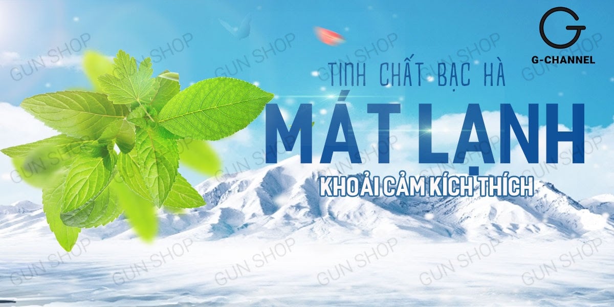 Gel bôi trơn Shell Cooling mát lạnh giảm đau rát quan hệ