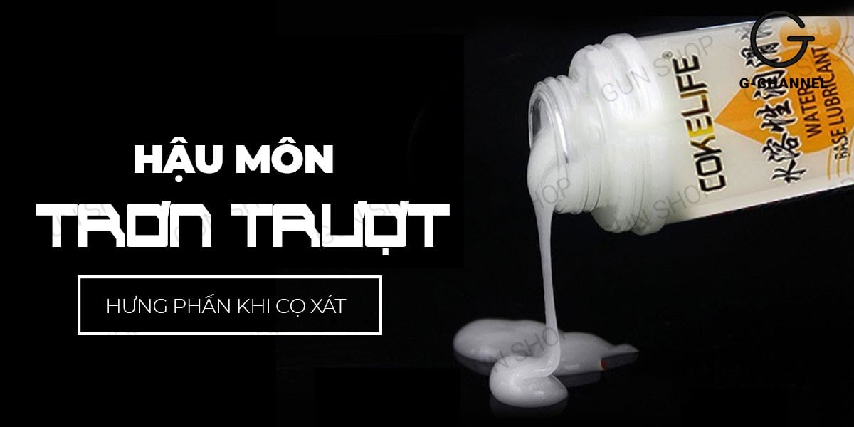 Gel bôi trơn Cokelife 300ml đặc biệt cho cộng đồng LGBT an toàn