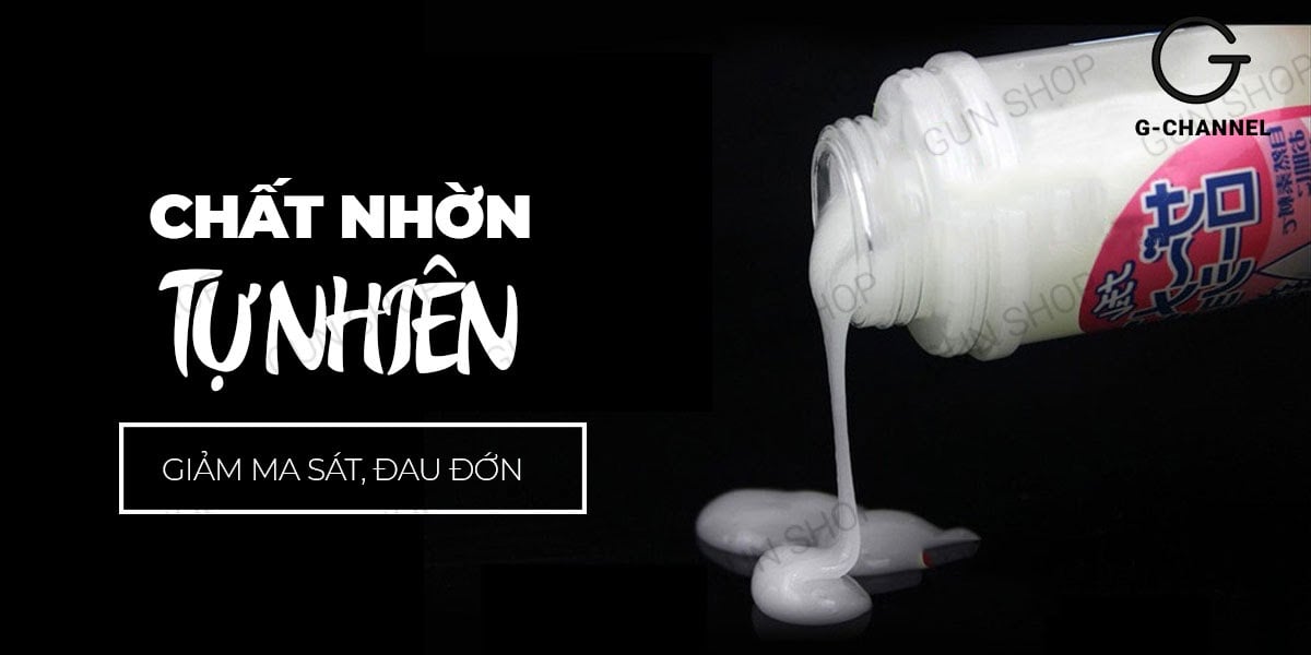 Gel bôi trơn tinh trùng Nhật Bản siêu trơn quan hệ dễ dàng