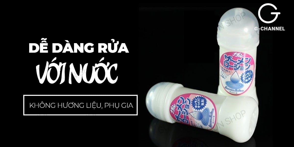 Gel bôi trơn tinh trùng Nhật Bản siêu trơn quan hệ dễ dàng