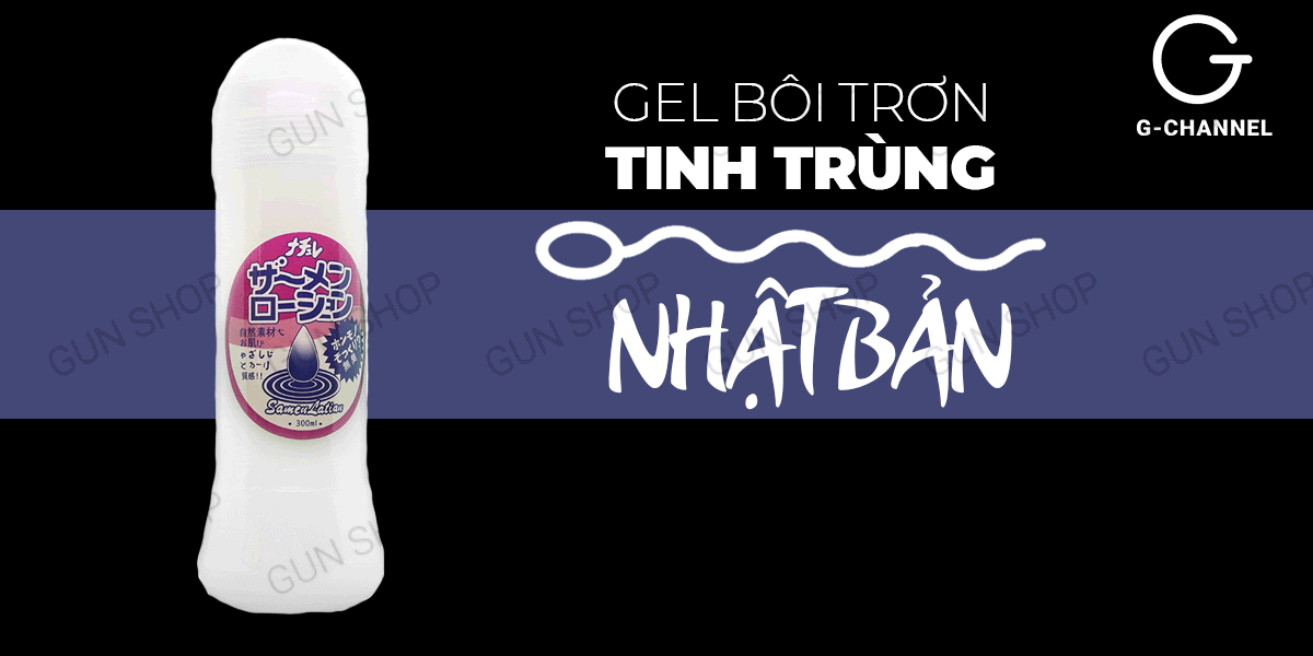 Gel bôi trơn tinh trùng Nhật Bản siêu trơn quan hệ dễ dàng