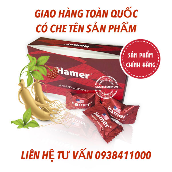 Kẹo sâm Hamer USA tăng cường sinh lý nam kéo dài thời gian quan hệ