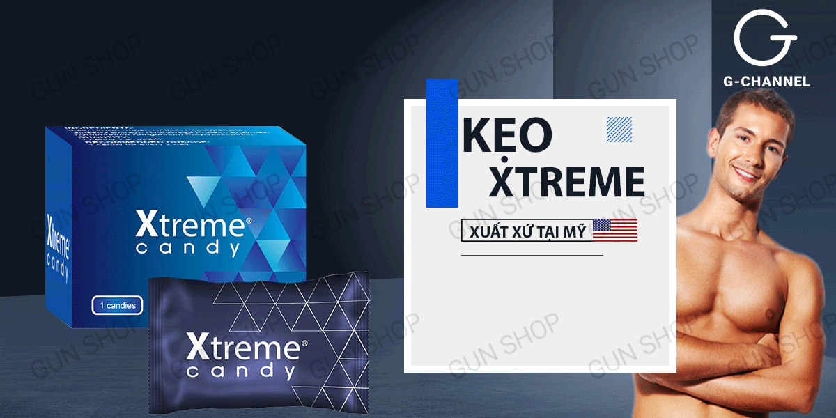 Kẹo nhân sâm Xtreme tăng cường sinh lý nam khỏe mạnh sung mãn dễ dùng