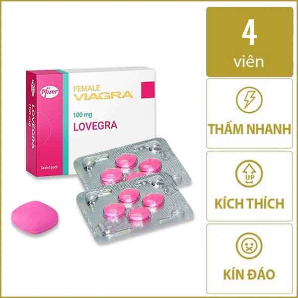 Lady Era thuốc kích dục nữ dạng viên pfizer Mỹ tăng hưng phấn