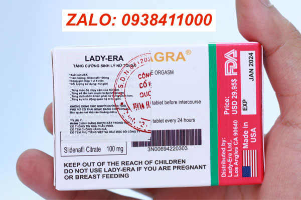 Lady Era thuốc kích dục nữ dạng viên pfizer Mỹ tăng hưng phấn