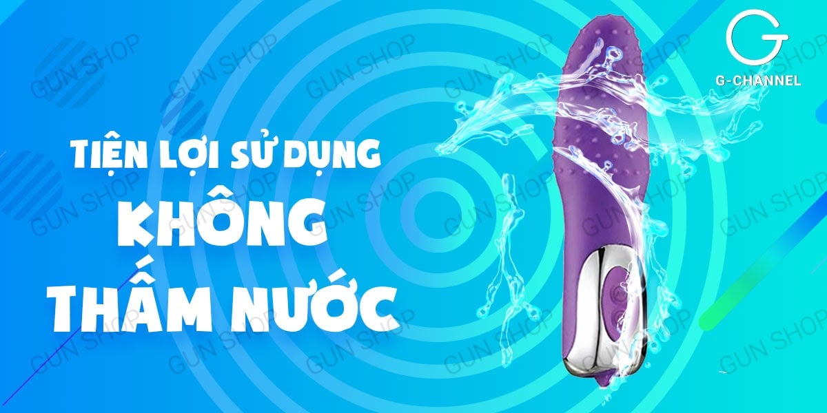 Lưỡi rung Loveaider đa chế độ gai silicon pin sạc kích thích