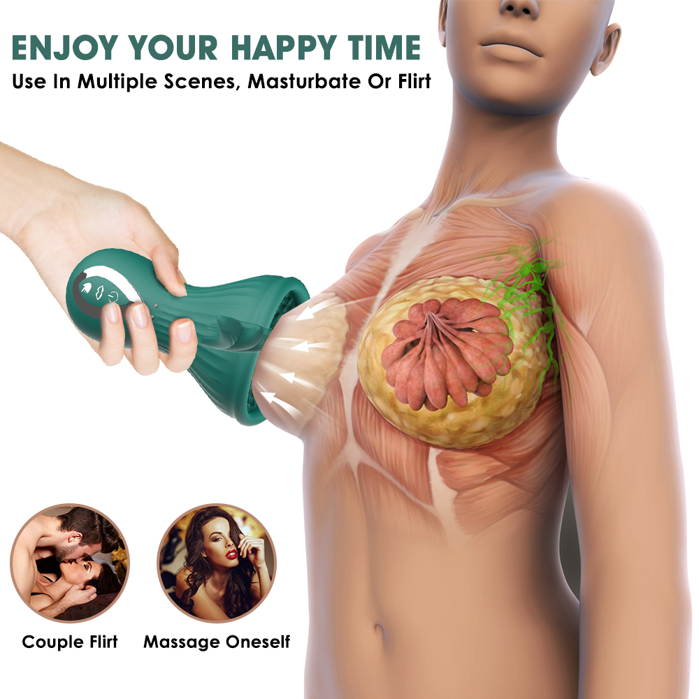 Máy bú hút Miyue Cup đa chức năng gai nổi massage nhịp nhàng