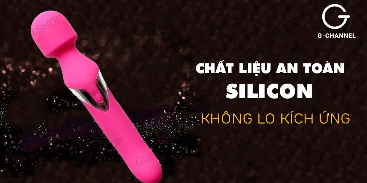 Máy massage 2 đầu sạc điện Aphojoy rung xoay đa chế độ thư giãn cơ thể Máy massage 2 đầu sạc điện Aphojoy rung xoay đa chế độ thư giãn cơ thể