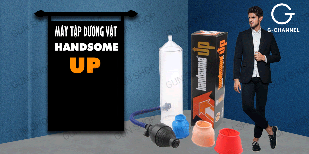 Máy tập tăng kích thước dương vật Handsome Up hiệu quả nhanh