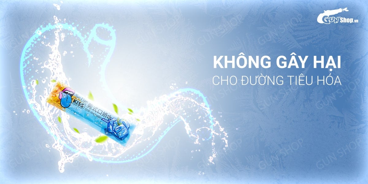 Nước tình yêu BJ mát lạnh bạc hà kích thích thăng hoa gói 10ml