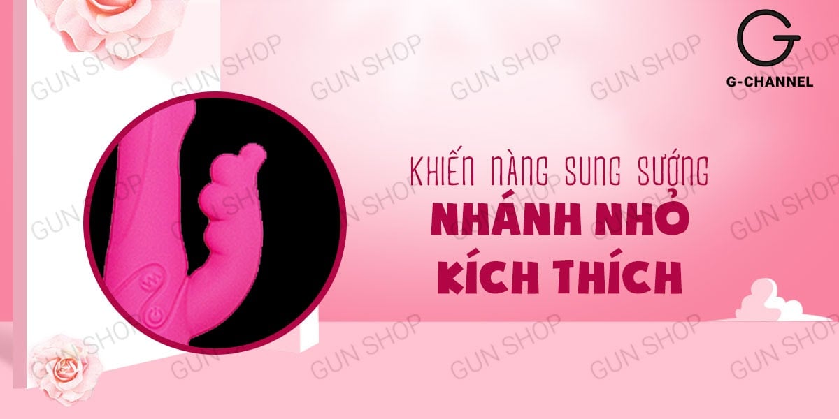 Dương vật giả đa tần số rung Joko Adore uốn cong đa chiều dùng pin