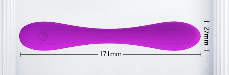 Que rung 2 đầu Pretty Love Yedda uốn cong 12 chế độ rung sạc USB