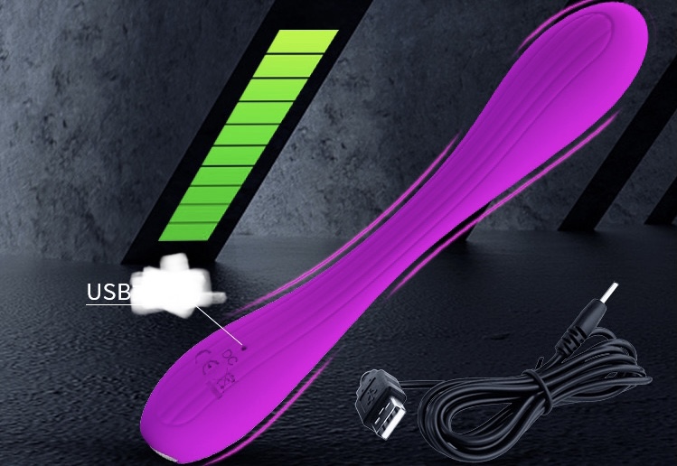 Que rung 2 đầu Pretty Love Yedda uốn cong 12 chế độ rung sạc USB