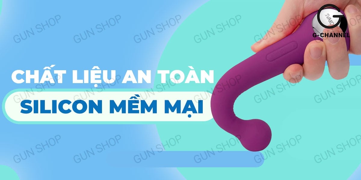 Que rung massage 2 đầu sạc điện Svakom Bonnie kích thích đa điểm Que rung massage 2 đầu sạc điện Svakom Bonnie kích thích đa điểm