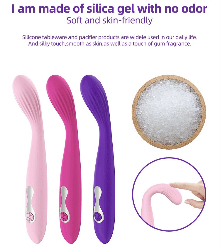 Que rung Guerlani 10 chế độ silicon massage kích thước vừa pin sạc USB