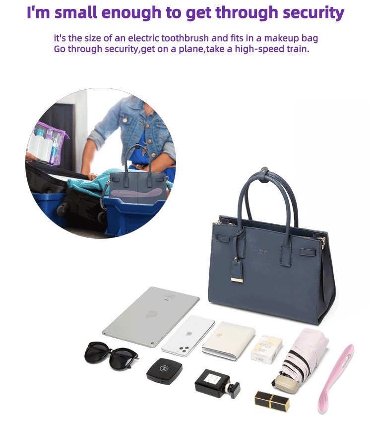 Que rung Guerlani 10 chế độ silicon massage kích thước vừa pin sạc USB