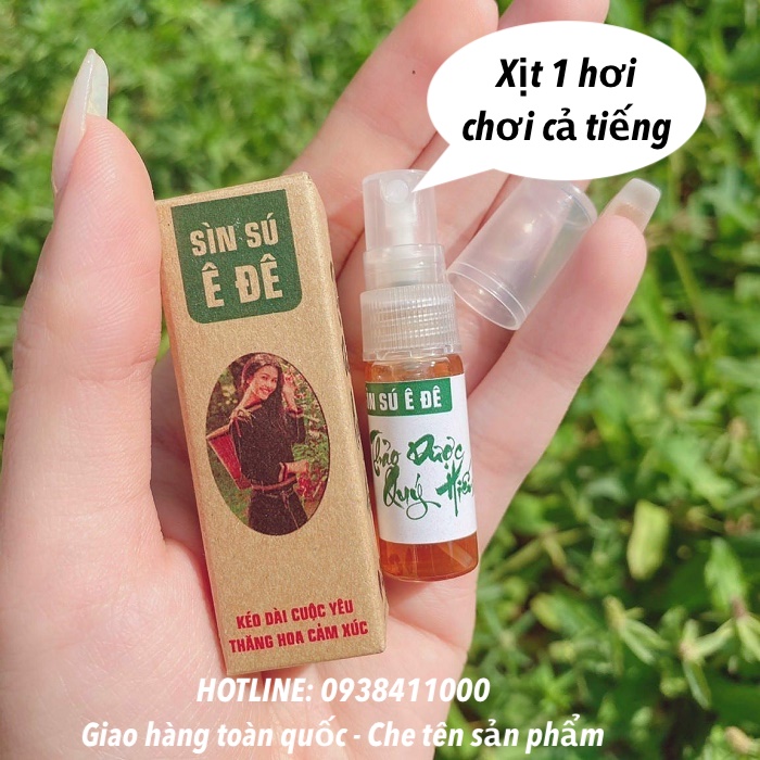 Sìn sú Ê Đê chai xịt kéo dài quan hệ 5ml chính hãng an toàn