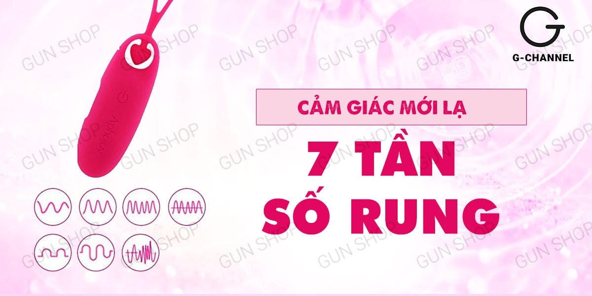 Trứng rung 1 đầu Aphojoy không dây sạc điện dễ dùng Trứng rung 1 đầu Aphojoy không dây sạc điện dễ dùng