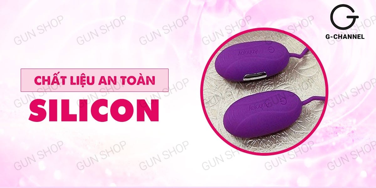 Trứng rung 2 đầu Aphojoy sạc điện dễ sử dụng kích thích