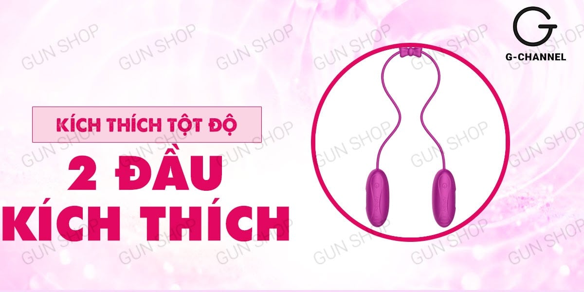 Trứng rung 2 đầu Aphojoy sạc điện dễ sử dụng kích thích
