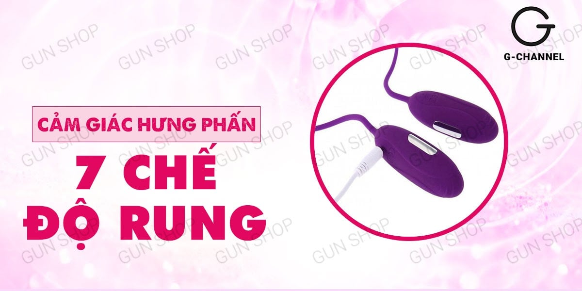 Trứng rung 2 đầu Aphojoy sạc điện dễ sử dụng kích thích