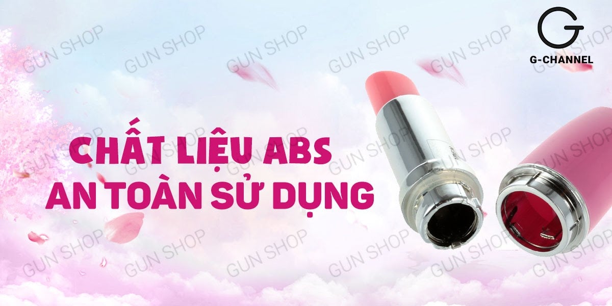 Trứng rung thỏi son nhỏ gọn nhiều chế độ, sạc điện tiện lợi Trứng rung thỏi son nhỏ gọn nhiều chế độ, sạc điện tiện lợi