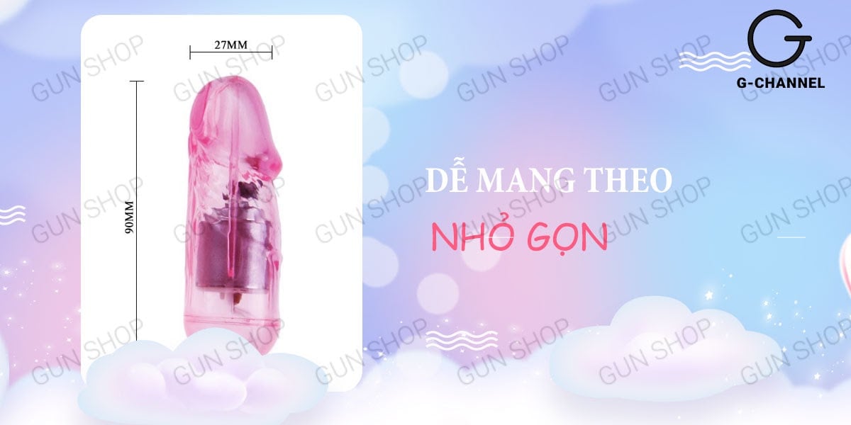 Trứng rung inox 2 đầu Baile Give You A Scare thăng hoa mỗi lần yêu Trứng rung inox 2 đầu Baile Give You A Scare thăng hoa mỗi lần yêu