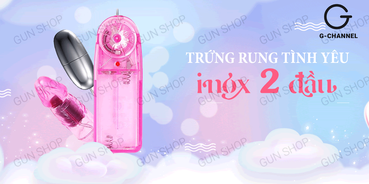 Trứng rung inox 2 đầu Baile Give You A Scare thăng hoa mỗi lần yêu Trứng rung inox 2 đầu Baile Give You A Scare thăng hoa mỗi lần yêu