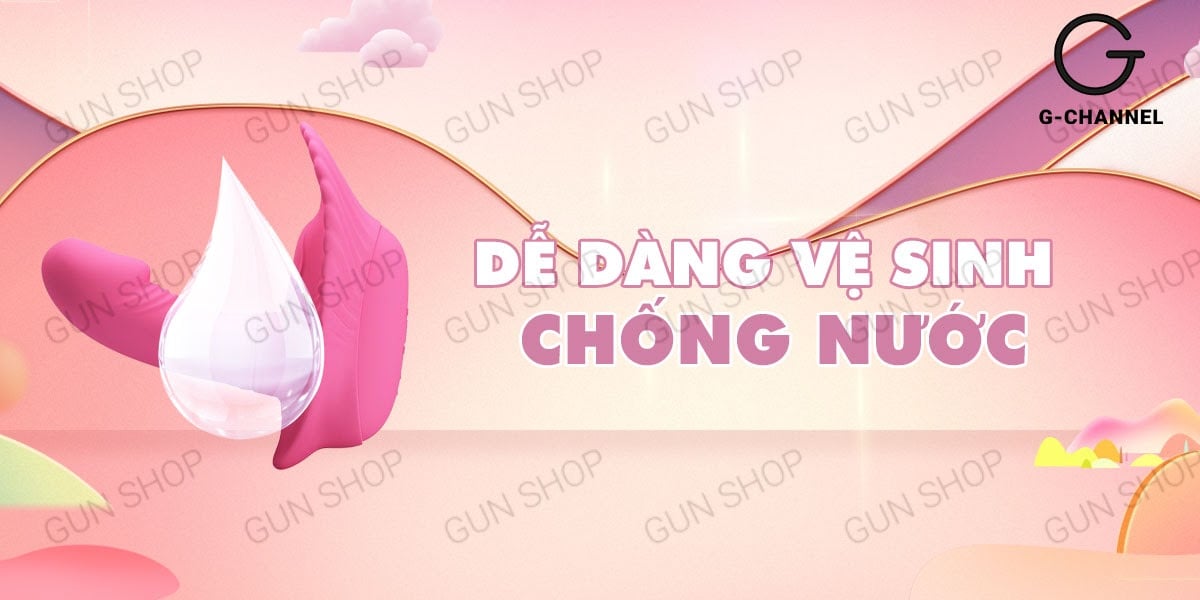 Trứng rung Pretty Love ClamShell điều khiển từ xa đa chế độ rung cao cấp