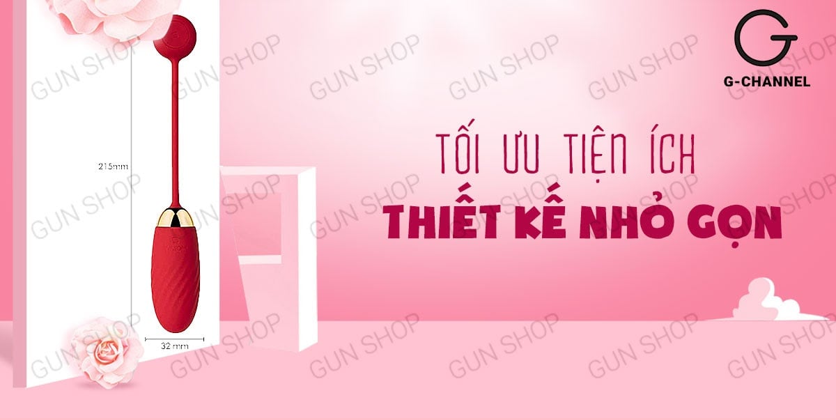 Trứng rung Svakom Ella Neo điều khiển app rung mạnh thân thiện sạc điện