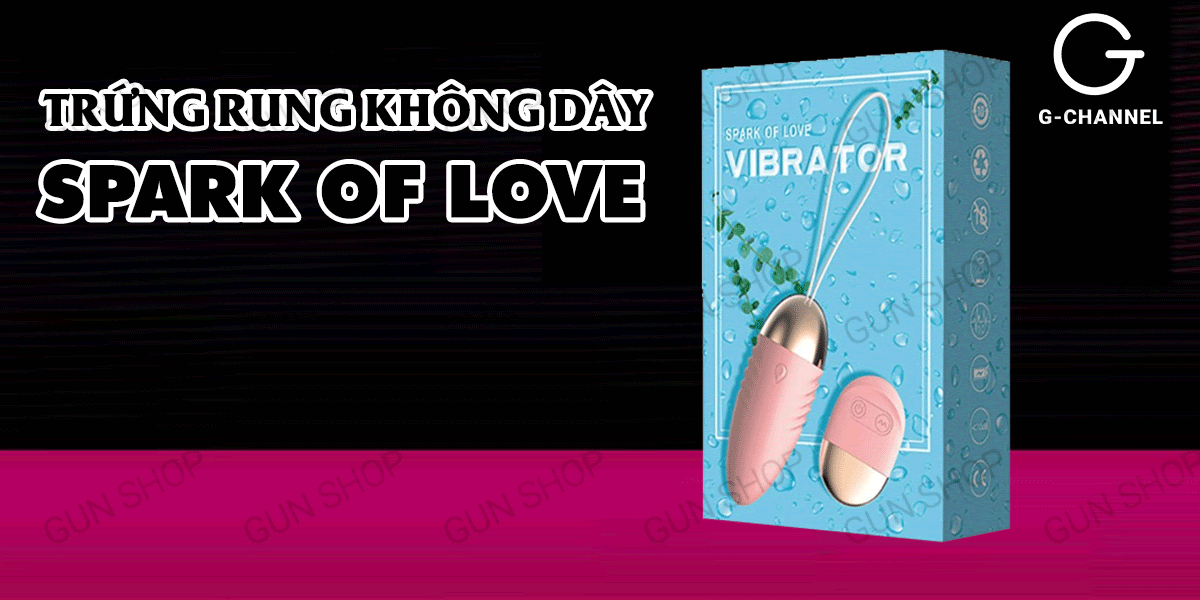 Trứng rung không dây Vibrator Spark Of Love 12 chế độ rung cho nữ Trứng rung không dây Vibrator Spark Of Love 12 chế độ rung cho nữ