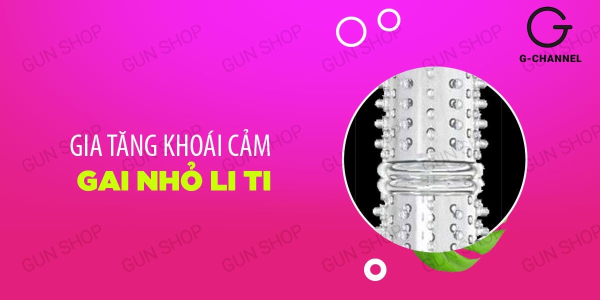 Bao cao su đôn dên rung Yeain Bumblebee tăng kích thước, cảm giác chân thật