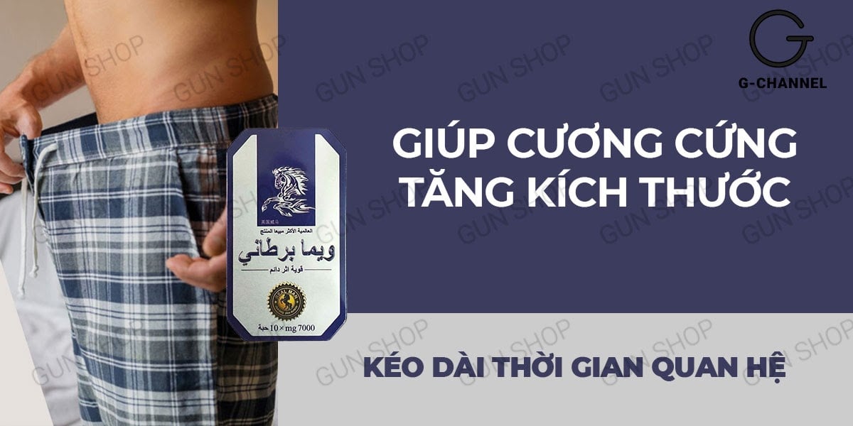 Ngựa Thái thuốc cường dương kéo dài thời gian quan hệ