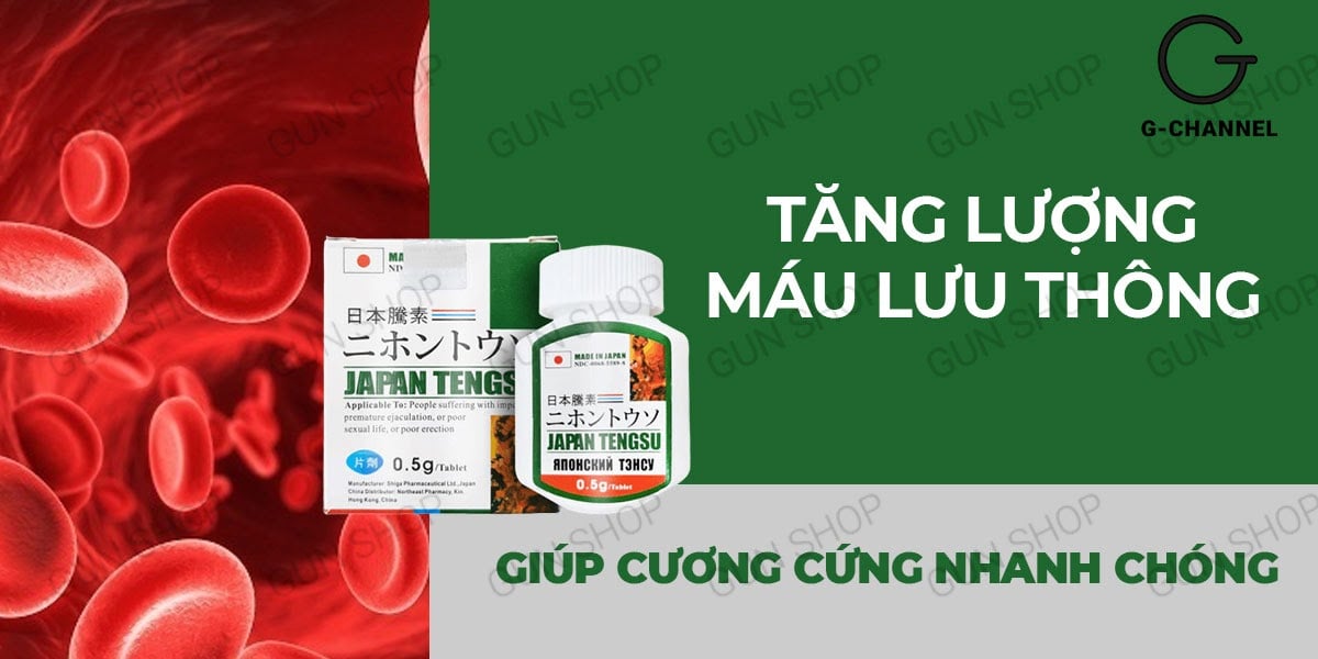 Viên uống Tengsu 16 viên hỗ trợ cương dương tăng cường sinh lý nam hiệu quả