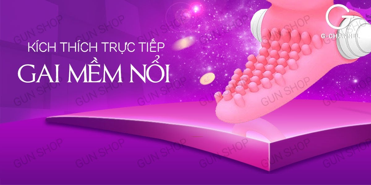 Vòng rung gai lớn Aichao pin mạnh tăng khoái cảm khi quan hệ tình dục