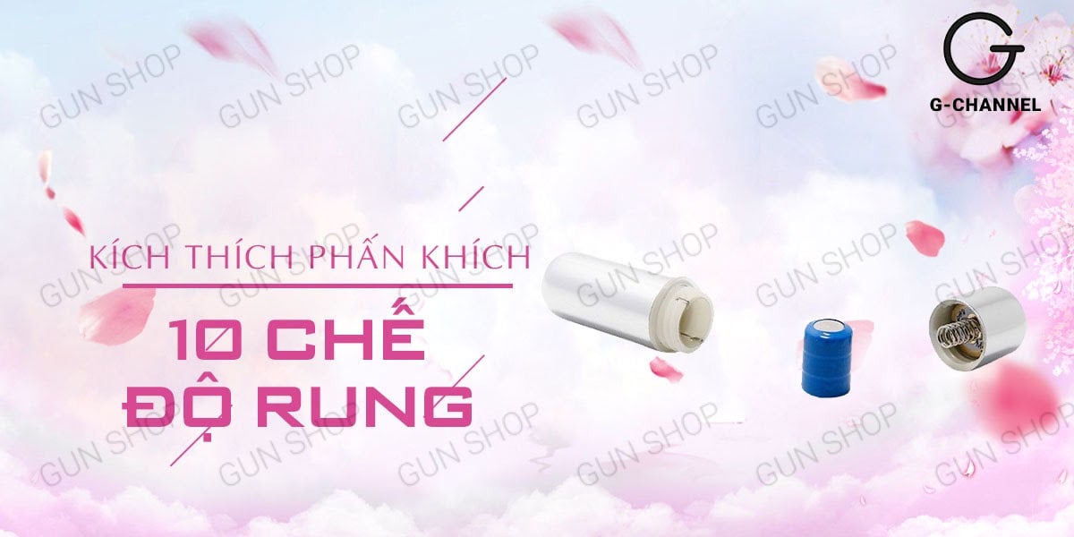 Vòng rung Baile Power Ring 10 chế độ pin tăng khoái cảm mạnh