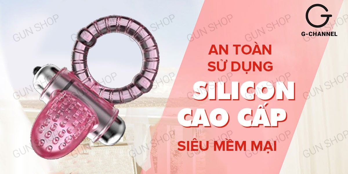 Vòng rung tình yêu Baile Sweet silicon cao cấp kích thích nhanh