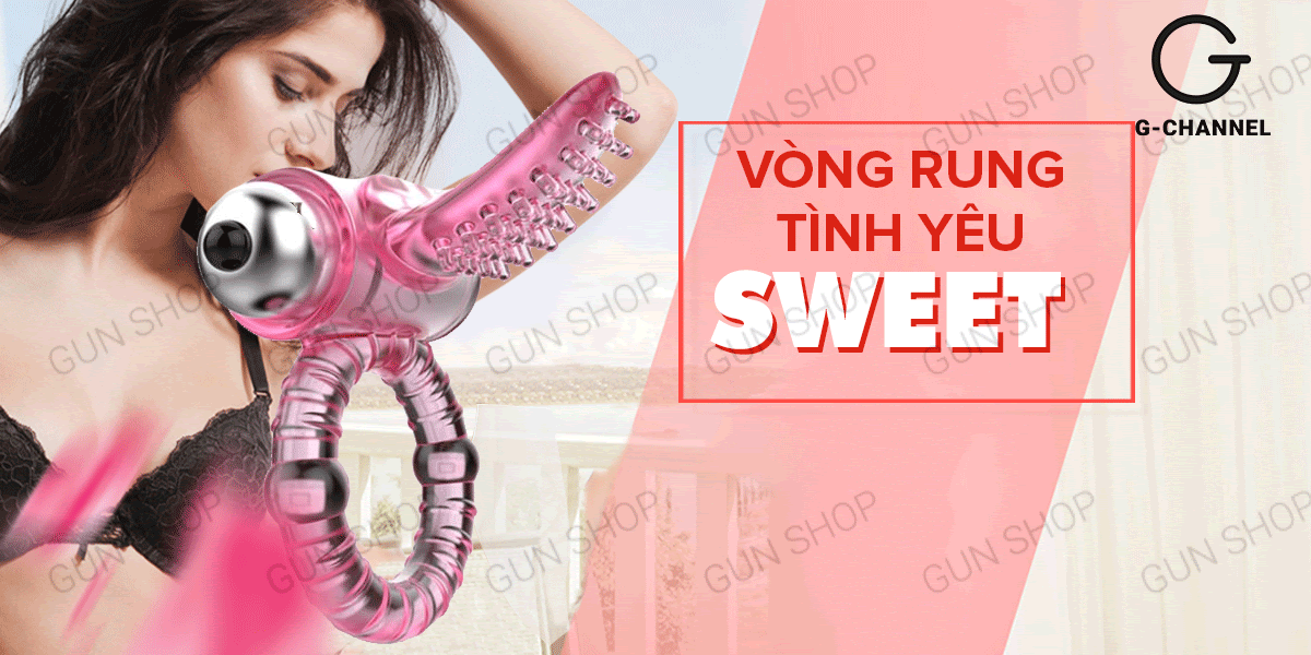 Vòng rung tình yêu Baile Sweet silicon cao cấp kích thích nhanh