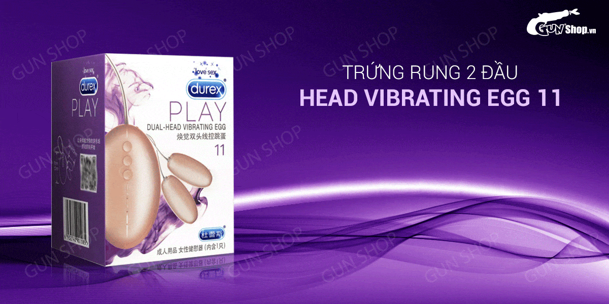  Thông tin Trứng rung 2 đầu 12 chế độ rung - Durex Play Dual - Head Vibrating Egg 11