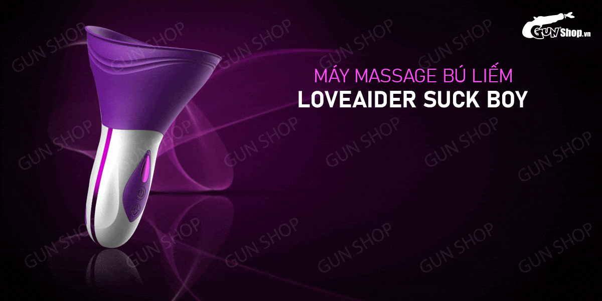  Thông tin Máy massage kích thích bú liếm - Loveaider Suck Boy mới nhất