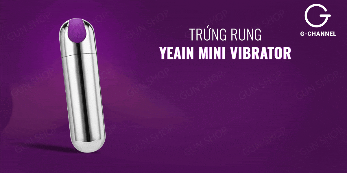  Bỏ sỉ Trứng rung hình viên đạn 10 tốc độ rung - Yeain Mini Vibrator có tốt không?