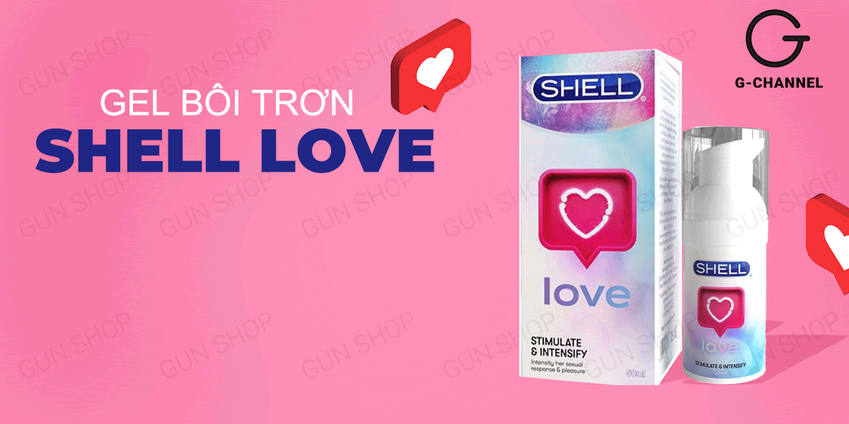Mua Gel bôi trơn tăng khoái cảm nữ - Shell Love - Chai 50ml hàng mới về