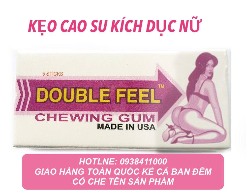  Thông tin Singum Double Feel Chewing Gum kẹo cao su kích dục nữ chính hãng Mỹ giá tốt