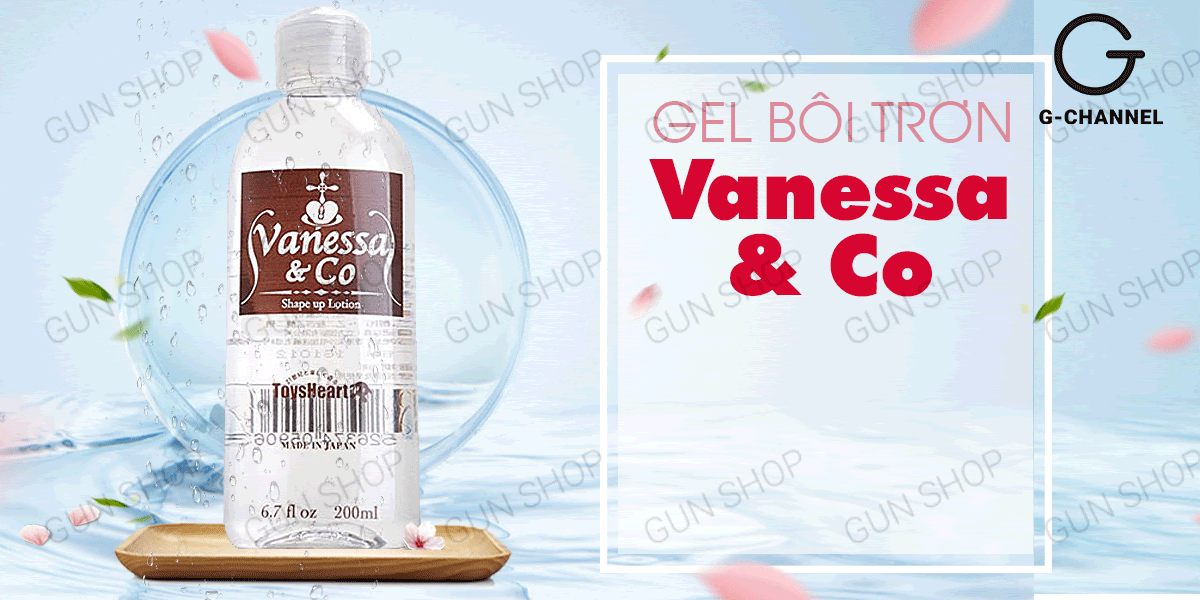 Cửa hàng bán Gel bôi trơn siêu mượt cấp ẩm cao - Vanessa & Co - Chai 200ml nhập