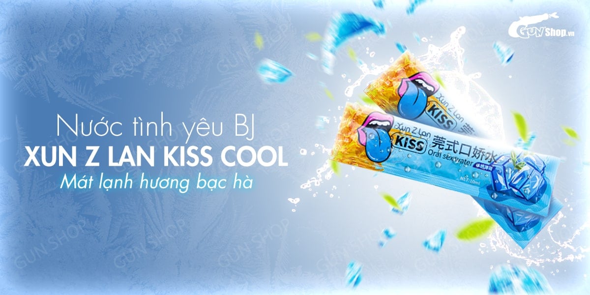  Địa chỉ bán Nước tình yêu BJ mát lạnh hương bạc hà - Xun Z Lan Kiss Cool -