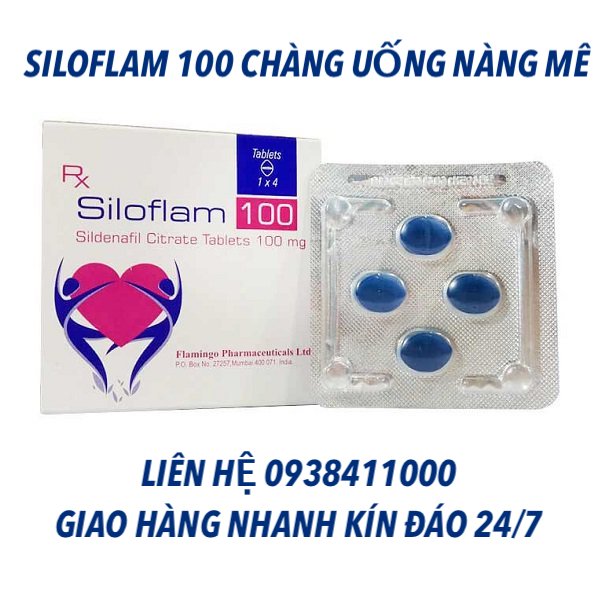 Đánh giá Viên uống SILOFLAM 100MG thuốc cường dương dành cho nam giới trị xuất tinh sớm kéo dài thời